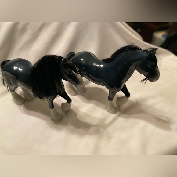 Lot of 2 Disney Pixar Shire Horses Angus From Brave Large Size - Picture 4 of 15